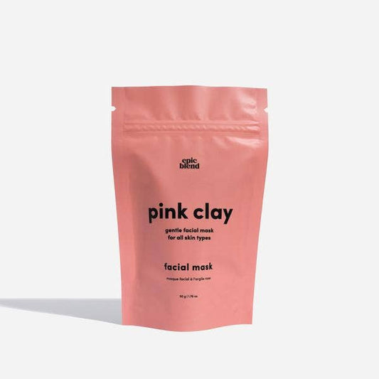 Pink Clay Facial Mask Vegan