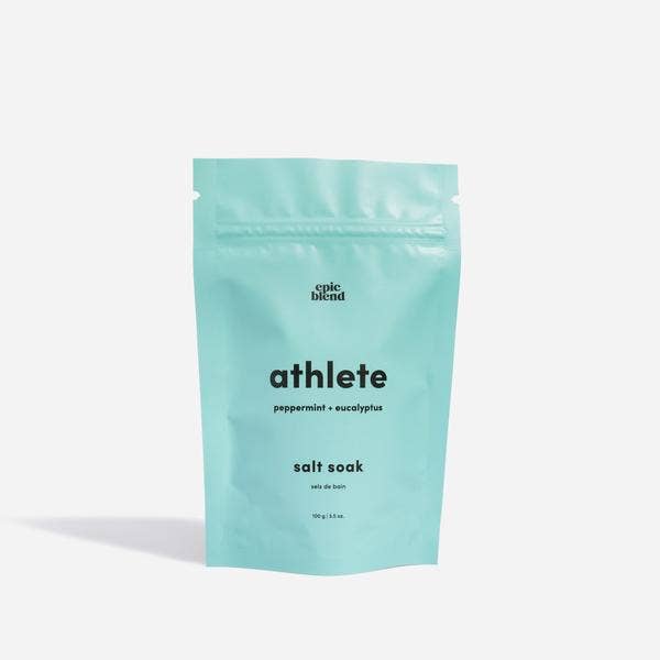 Athlete Bath Salts Soak Vegan
